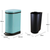 Foot Pedal Stainless Steel Rubbish Recycling Garbage Waste Trash Bin L U