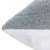 24" Blue And Ivory Striped Linen Blend Throw Pillow