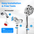 Handheld Filtered High Pressure Shower Head 