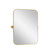 31" Gold Metal Framed Accent Mirror