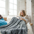 Electric Heated Throw Flannel Heated Blanket 