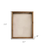 6 X 6 Rustic Farmhouse Gray Wood Shadow Box Frame