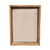 6 X 6 Rustic Farmhouse Gray Wood Shadow Box Frame