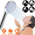 Handheld Shower Head Powerful 4.25in High Pressure Rain Showerhead 