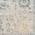 8' X 10' Blue Floral Distressed Area Rug