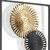 Set of Two 36" X 27" Black and White Metal Hanging Dimensional Sculpture