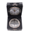 Brass Compass And Clock With Wooden Case