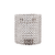Clasica Silver Cristal Wall Sconce