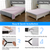 4Pcs Bed Sheet Fastener Holder