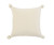 20" Gray And Green Chevron Cotton Throw Pillow Cover