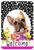 French Bulldog Cream - HHS Paw Prints Welcome Indoor/Outdoor Aluminum Sign