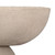6" Beige Aluminum Decorative Bowl