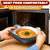 4 Pcs Microwave Bowl Cozy Holders Gray & White Checkered Heat Resistant Microwave Bowl Holders for Hot Food Protect Hands from Hot Dishes Soft Fabric
