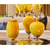  Ceramic Oval Flower Vase with Gold Metal Base