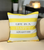 18"X18" Scandi Square Life Printed Decorative Throw Pillow Cover