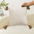 Pillow Textu Throw Cover, Luxurious Rib Knit Ribbed Cotton Throw Pillow