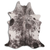 PRINTED HAIR ON COWHIDE PRINTED SALT AND PEPPER