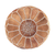 STUFFED leather Moroccan Ottoman pouf