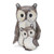 Set of Four Brown Polyresin Figurine Tabletop Sculpture
