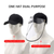 Outdoor Protection Hat AntiFog Pollution Dust Saliva Protective Cap Full Face HD Shield Cover Adult