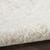 8' Ivory And Beige Floral Distressed Non Skid Runner Rug
