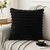 Medieval Raised Pattern Fringed Velvet Pillowcase