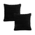 Medieval Raised Pattern Fringed Velvet Pillowcase