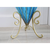 Glass Tall Floor Vase and pcs Dark Artificial Fake Flower