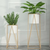 Gold Metal Plant Stand with Flower Pot Holder Corner Shelving Rack Indoor Display