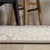 8' Ivory And Cream Square Striped Indoor Outdoor Area Rug