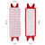 2Pcs Fiber Floor Mop Pads Fit 