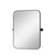 31" Black Metal Framed Standing Mirror