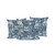 Set of Three Gray And White Elephant Indoor Outdoor Throw Pillow