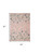 5' X 7' Ivory And Blue Floral Area Rug