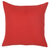 18" Red and Gold Fabrc Throw Pillow Cover