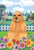 Cocker Spaniel Buff - Tomoyo Pitcher Spring Garden Flag