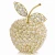 Manzana Cristal ornament