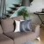 Bohemian Vegan Faux Leather Detailed Throw Pillow Set of 2