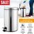 Stainless Steel Step Trash 