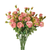 Bunch Artificial Silk Rose  Heads Flower Fake Bridal Bouquet Table Decor