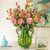 Bunch Artificial Silk Rose  Heads Flower Fake Bridal Bouquet Table Decor