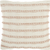 18" Blush Cotton Blend Throw Pillow