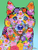Siberian Husky Black/White- Tomoyo Pitcher Summer Beach Garden Flag