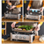 Portable Stainless Steel Outdoor Chafing Dish BBQ Fish Stove Grill Plate