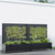 47" X 47" Black Galvanized Metal Rectangular Planter Box