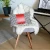 Boho-Chic Vegan Faux Leather Throw Pillow