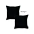 Farmhouse Square and Lumbar Solid Color Throw Pillow Covers Set