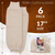 Terry Cloth Protective Arm Sleeves 17 Inch Pack of 6 Natural Color Sleeve Protectors for Arms Long Sleeve Arm Covers for Cooking & Baking Heat Resista