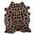PRINTED HAIR ON COWHIDE GIRAFFE ON CAMEL