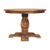 43" Brown Solid Wood Dining Table